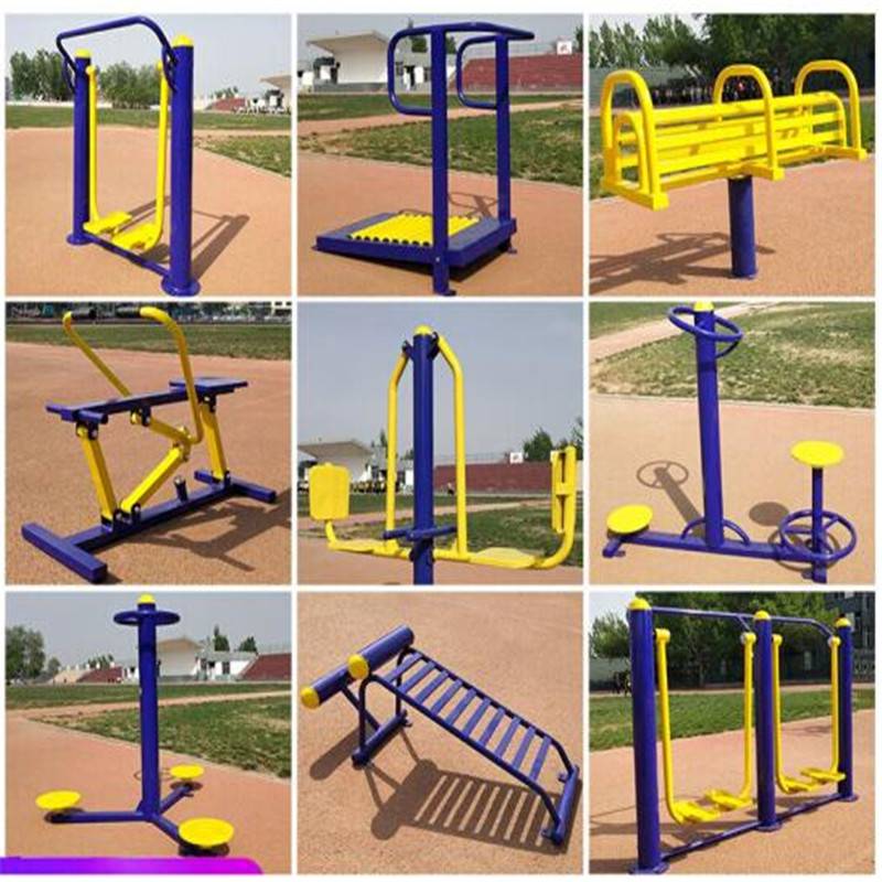 阜新廣場雙人坐蹬健身器材 室外健身的優質選擇