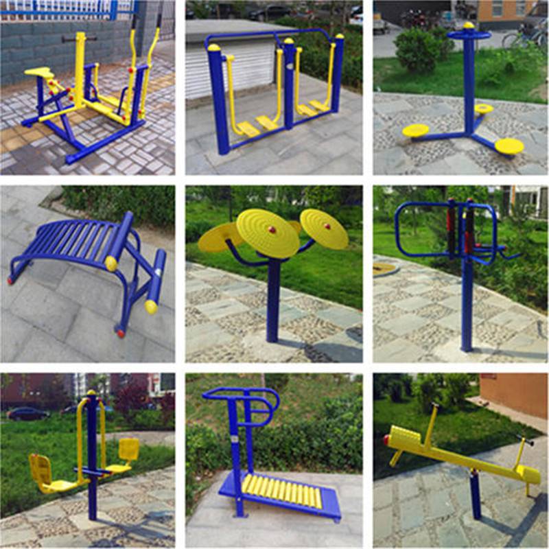農(nóng)村公共健身器材 廣場(chǎng)上的超值健身路徑與器械新風(fēng)尚